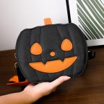 2023 Halloween Bags Funny Pumpkin Cartoon Shoulder Crossbody Bag With Bat Personalized Creative Female Bag - Image 10