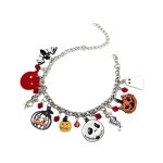 Halloween Bracelet With Pumpkin Skull Ghost Funny Jewelry - Image 4