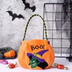 Halloween Candy Cartoon Woven Handbag - Image 2