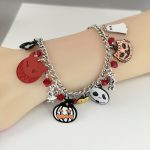 Halloween Bracelet With Pumpkin Skull Ghost Funny Jewelry - Image 2