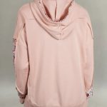 Pullover Hoodie With Drawstrings Top Casual Printed Loose Sweatshirt - Image 4