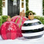 Christmas Ornament Ball Outdoor Pvc 60CM Inflatable Decorated Ball PVC Giant Big Large Balls Xmas Tree Decorations Toy Ball - Image 3