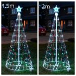 Multi Color LED Animated Outdoor Christmas Tree Lights Christmas Lights Christmas Garden Countryard Decorations - Image 6