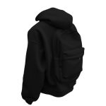 Backpack Men's Loose Sports And Leisure Hooded Zipper Sweatshirt - Image 9
