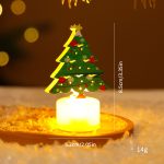 LED Electronic Candle Lights Christmas Trees Santa Claus Snowmen Creative Candles Small Night Lights Home Decorative Ornaments - Image 4