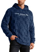 Men's Hooded Embroidered Loose Leisure Sports Hooded Sweater - Image 3