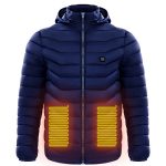 Men Heated Puffer Jacket Electric Heating Coat Insulated Hood Windbreaker 9Heat Zones - Image 9