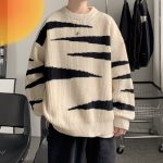 Men's Thick Round Neck Sweater Teenagers - Image 10