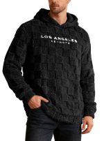 Men's Hooded Embroidered Loose Leisure Sports Hooded Sweater - Image 6