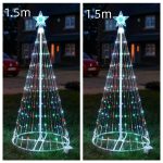 Multi Color LED Animated Outdoor Christmas Tree Lights Christmas Lights Christmas Garden Countryard Decorations - Image 4