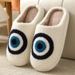 Winter Warm Home Christmas Elk Cotton Slippers - Image 2