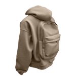 Backpack Men's Loose Sports And Leisure Hooded Zipper Sweatshirt - Image 2