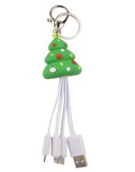 Creative Cartoon Multi Function Portable Christmas Data Cable - Image 7