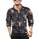 Christmas print shirt - Image 2