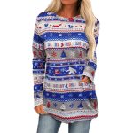 Christmas Sweater With Loose Bottoming Shirt - Image 5