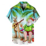 European Size 3D Christmas Printed Shirt Men - Image 5