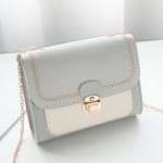 One ShoulderFashion Lock Chain Diagonal Bag - Image 6