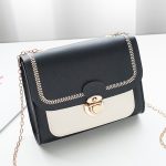 One ShoulderFashion Lock Chain Diagonal Bag - Image 2