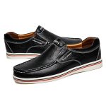 Casual leather shoes youth British code shoes - Image 2