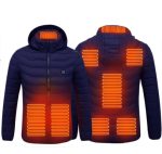 New Heated Jacket Coat USB Electric Jacket Cotton Coat Heater Thermal Clothing Heating Vest Men's Clothes Winter - Image 3
