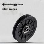 Nylon Silent Gym Frame Pulley Accessories