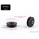 Nylon Silent Gym Frame Pulley Accessories - Image 3