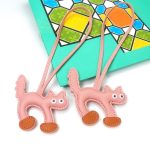 Mini CAT Leather Bag Pendant - Image 5