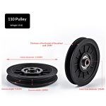 Nylon Silent Gym Frame Pulley Accessories - Image 2