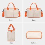 Diaper Bag Tote-Diaper Baby Bags,Waterproof Large Mommy Bag Maternity Bag For Hospital And Weekender Travel - Image 3