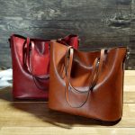 Simple Oil Wax Leather Messenger Shoulder Bags Women's High Capacity Portable Tote Bag - Image 4