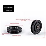 Nylon Silent Gym Frame Pulley Accessories - Image 8